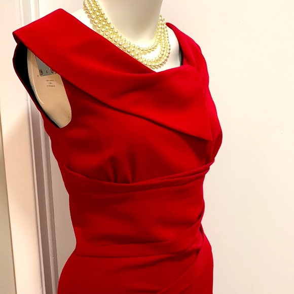 LE CHÂTEAU red dress - Picture 3 of 14